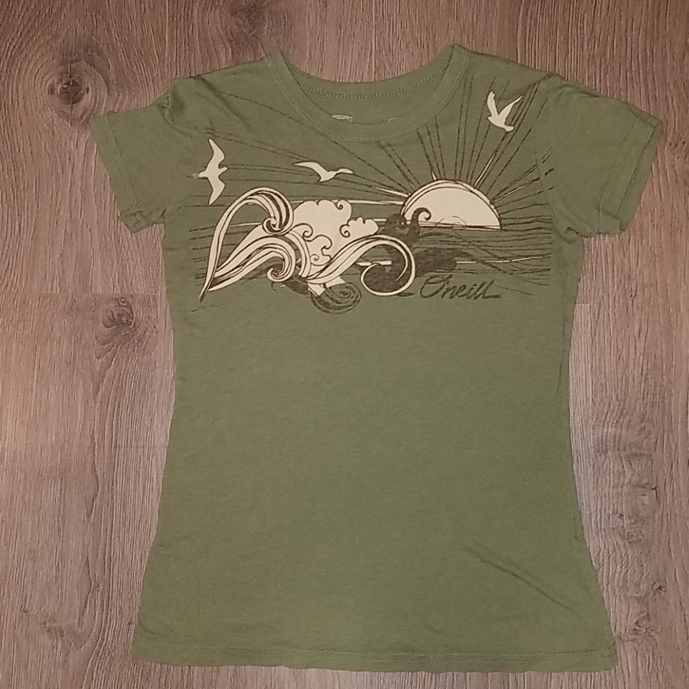 COPY - O'Neill XS Soft Green Short Sleeve Shirt T…